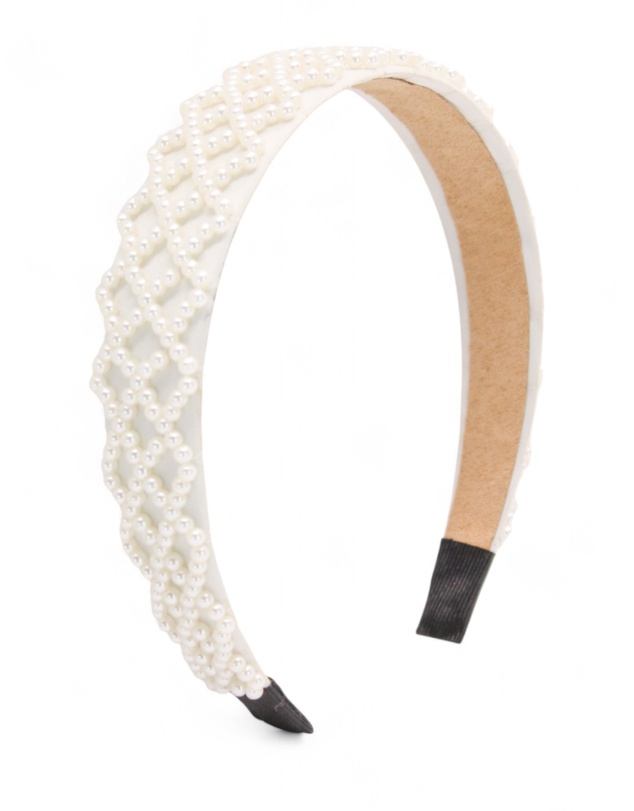 Morgan & Taylor - Angela Headband in White