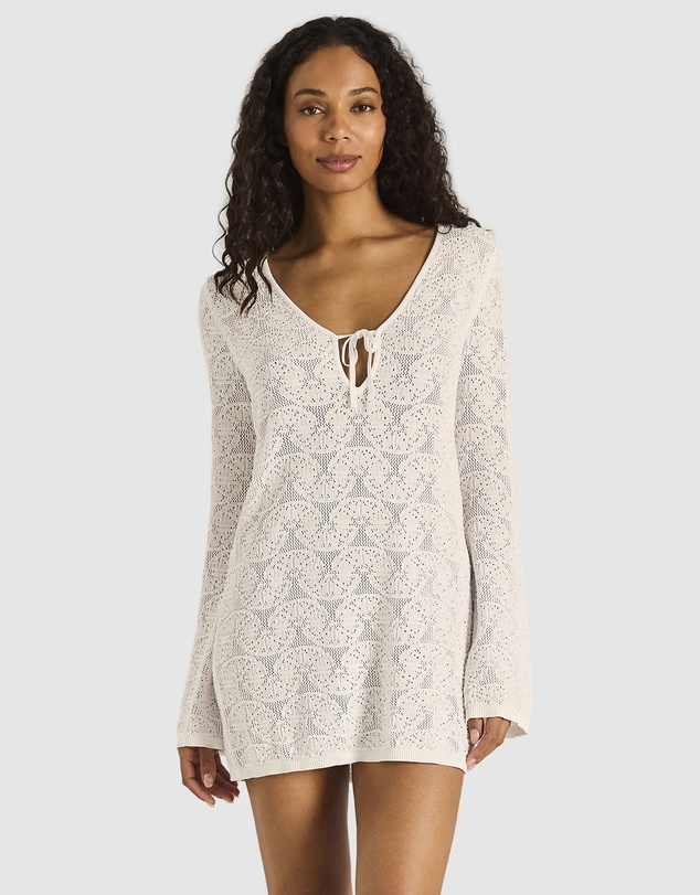 Tigerlily - White Odette Mini Kaftan #2