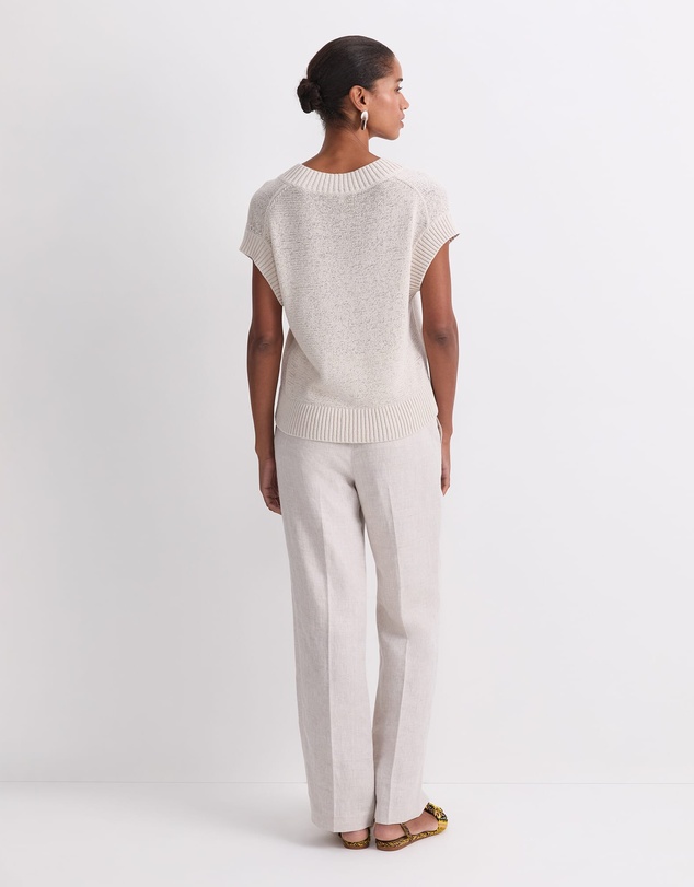 Sportscraft - Josie Tape Yarn V Neck Tank