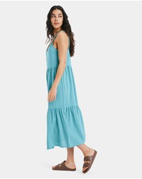 Roxy - Womens Waiting Line Midi Dress