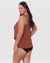 Miraclesuit Swimwear  - Razzle Dazzle Underwired Plus Size Tankini Top