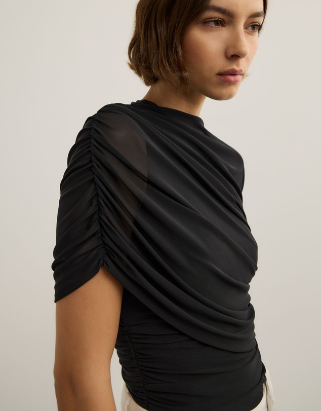 Witchery - Mesh Cape Top