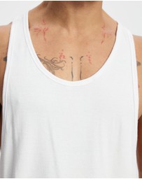 Surrounded By Ghosts - The Lawsonite Rib Knit Singlet