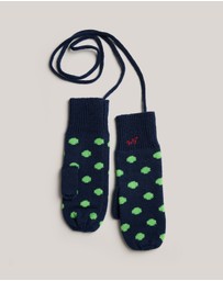 Damson Madder - Cable String Mittens