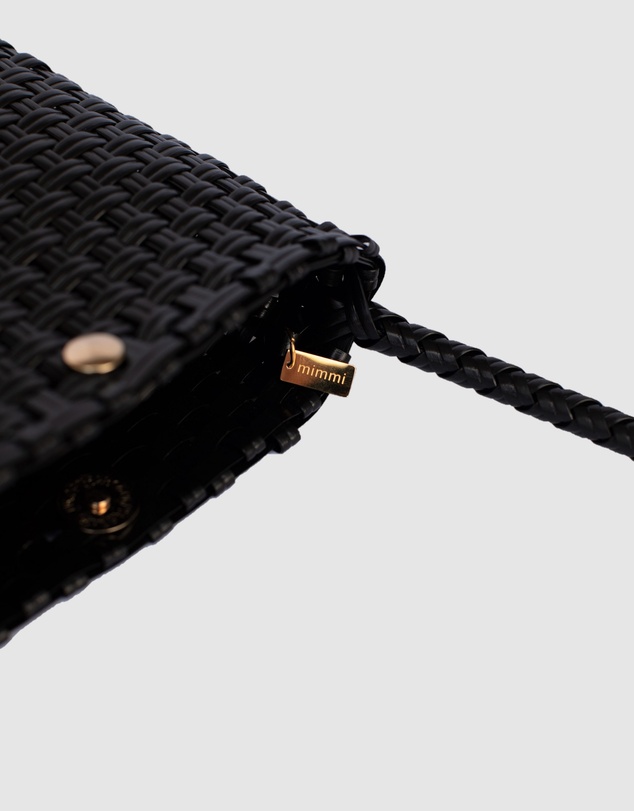 Mimmi Terra - Woven Cross Body Sling Nera