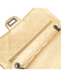 Pre-Loved by Azura Reborn - Pre-Loved Reissue 2.55 Aged Calfskin Double Flap 227