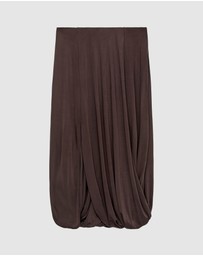 ARKET - Draped Viscose Skirt