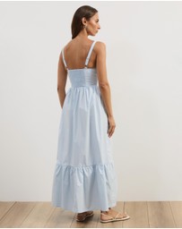 Atmos&Here - Andy Cotton Poplin Midi Dress