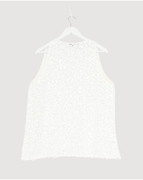 Revibe - Repaired Lover Claudia Sequin Scoop Neck Cami - AU 16