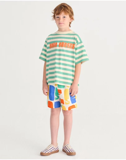 Bobo Choses - Modern Striped T-Shirt - Babies-Teens