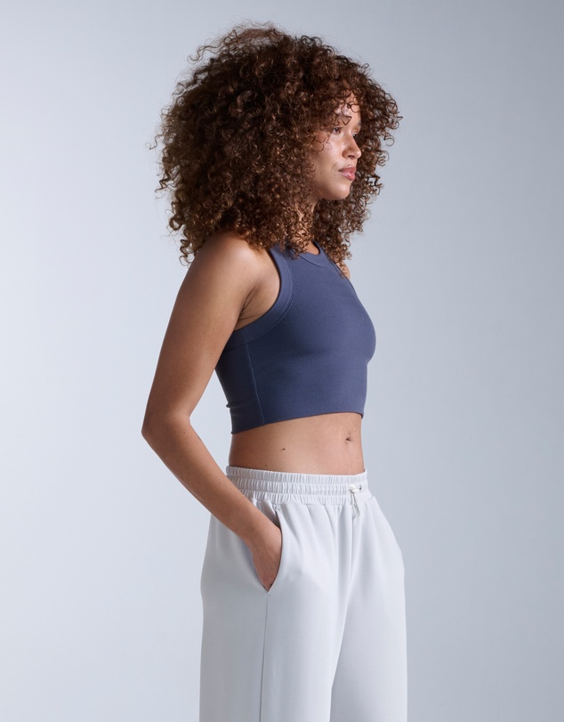 2XU - Fluid Tencel Ribbed Crop Tank