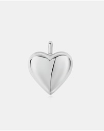 Ania Haie - Silver Dome Heart Charm