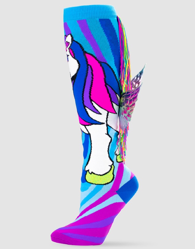 Crazy Skates - Crazy Socks Unicorn Knee-High Socks