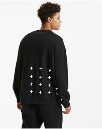 Ksubi - 4x4 Biggie Crew Jet Black