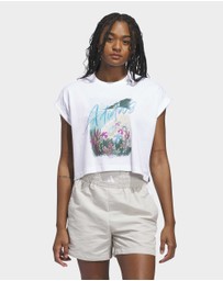 adidas Sportswear - SUMMER ROMANCE GRAPHIC T-SHIRT Womens