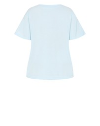 City Chic - Relaxed Crew Neck Tee