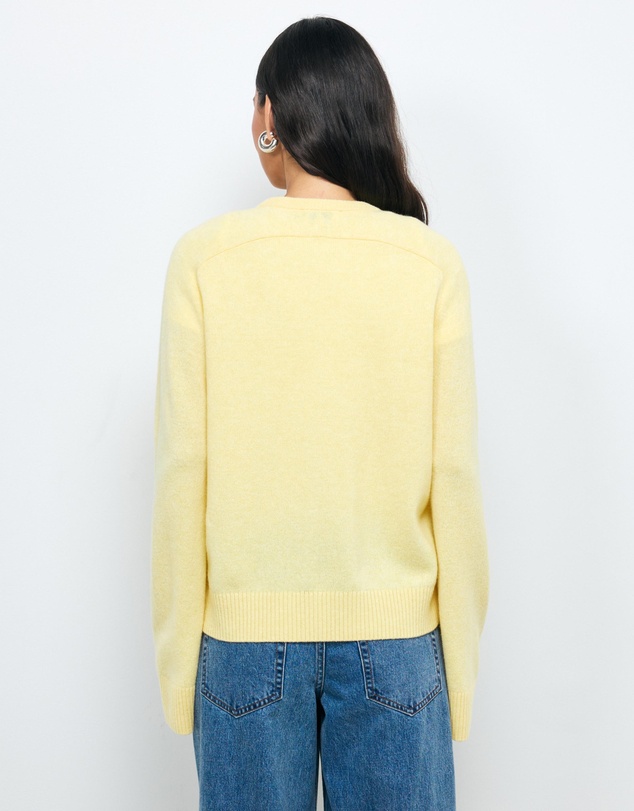AERE - Isla Merino Wool Relaxed Cardigan