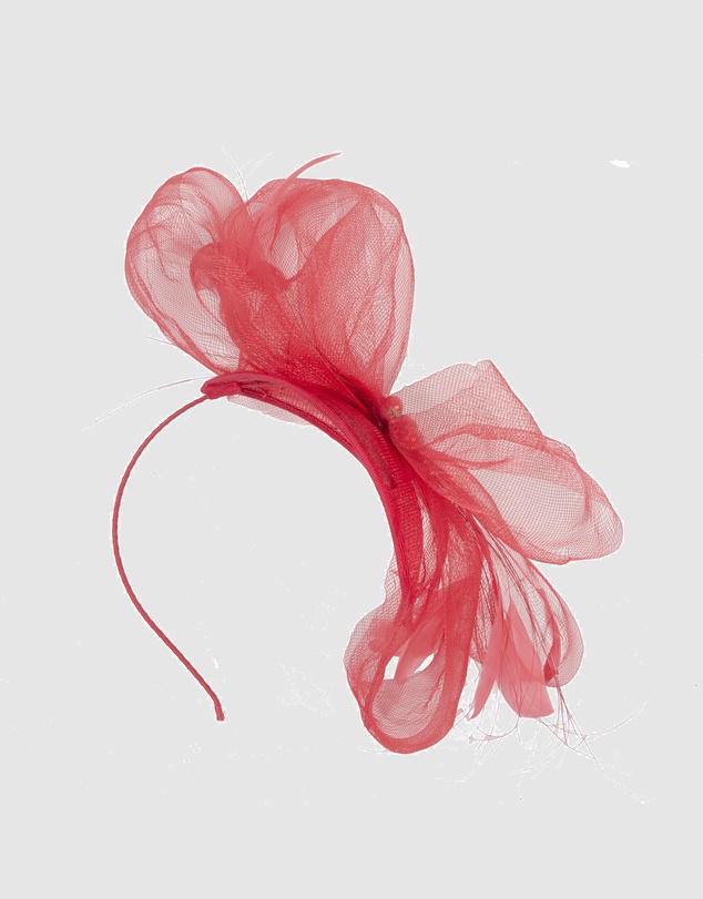 Max Alexander - Red Bow Racing Fascinator