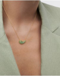 PDPAOLA - Green Aventurine Aura Necklace