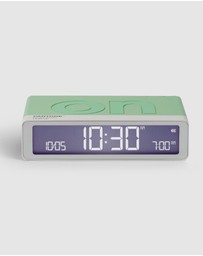 Lexon - Lexon GIFT Set PANTONE - Includes Mino+ Mini Speaker, Flip Classic Clock, Mina M Lamp, Thykho 3 Speaker - Green