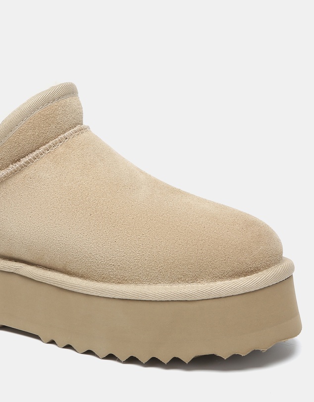 EVERAU - Australian Shepherd Ugg Nano Classic Platform Cow Suede Upper UGG Boots