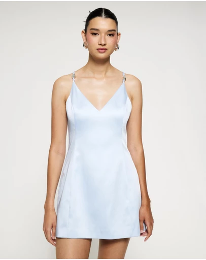 Lover - Florin Satin Mini Dress