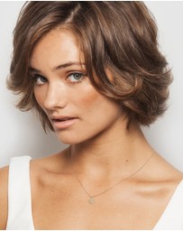 Luna Rae - Solid Gold - Stars of Aquarius Diamond Necklace