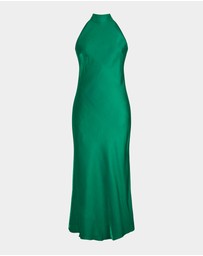 Forcast - Leana Bias Midi Dress