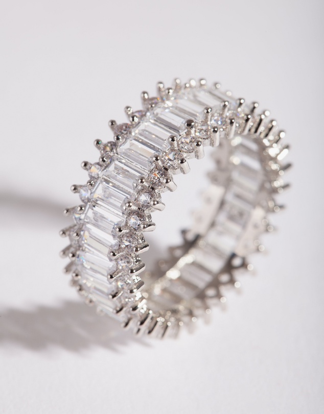 Lovisa - Cubic Zirconia Baguette Ring
