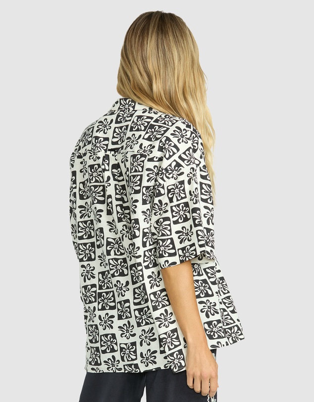 Billabong - Womens Beach Side Short Sleeve Shirt