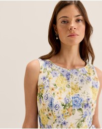 Review - Elba Floral Panelled Dress