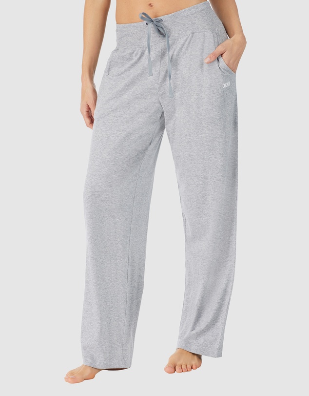 DKNY - Cotton Jersey Straight Leg Sleep & Lounge Pant