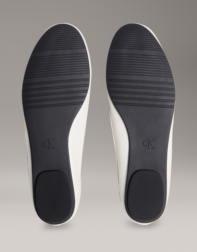 Calvin Klein - Leather Mary Jane Ballerinas