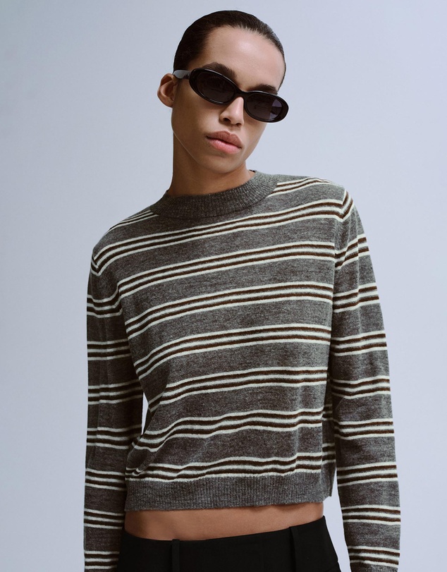 M.N.G - Knit Striped Sweater