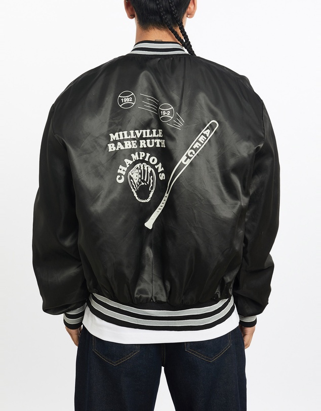 Vintage by The Real Deal - Pre Loved - Vintage 1992 Baseball Satin Bomber Jacket