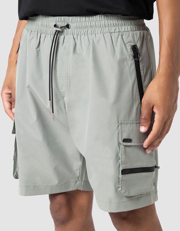 PYRA - Nero Cargo Shorts - Dusty Olive