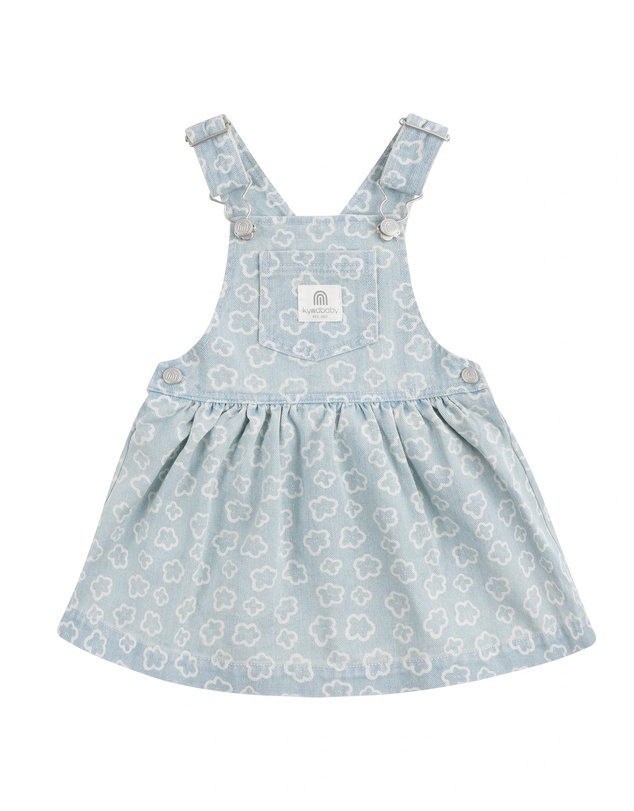 Kynd Baby - Pinafore Washed Denim - Size 2