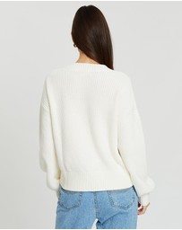 Jag - Chunky Cotton Cardigan