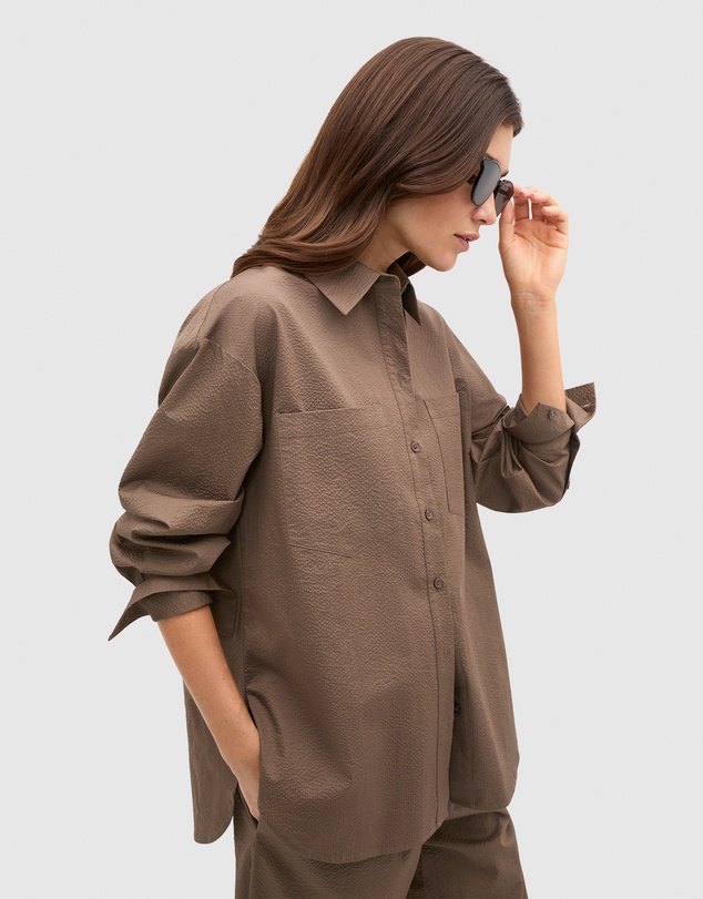 Seed Heritage - Textured Cotton Shirt