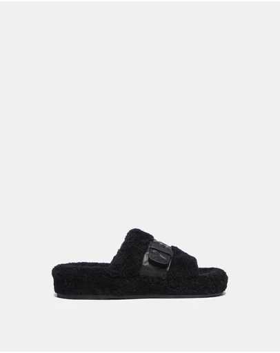 EVERAU - EverAU Ugg Croft Wool Upper Sandals
