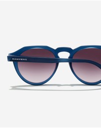 Hawkers Co - HAWKERS - Navy Transparent Iron WARWICK RAW   Sunglasses for Men and Women UV400