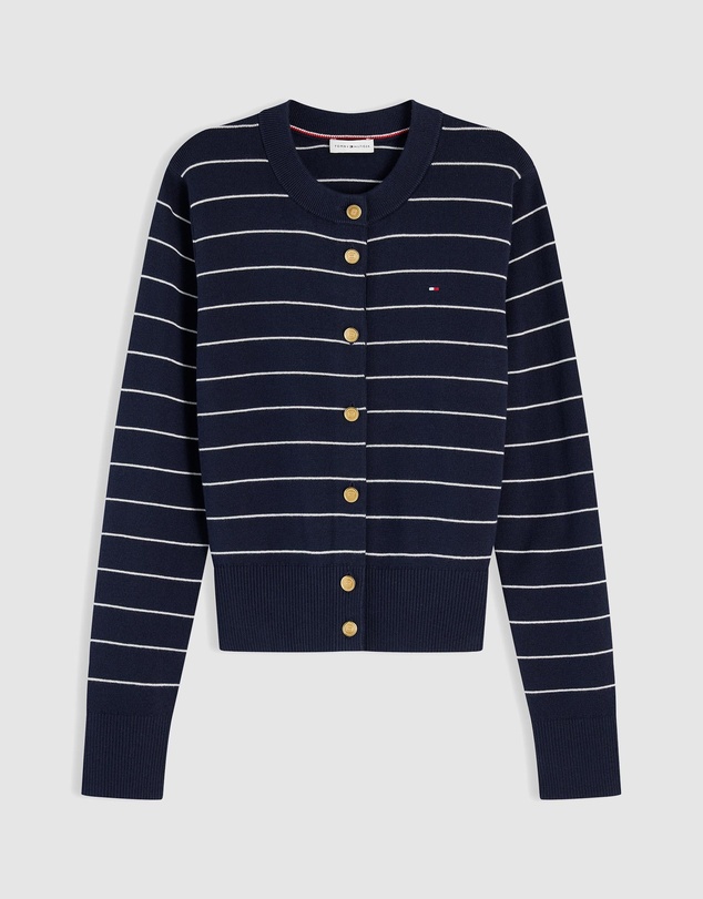 Tommy Hilfiger - Jersey Stitch Cotton Cardigan