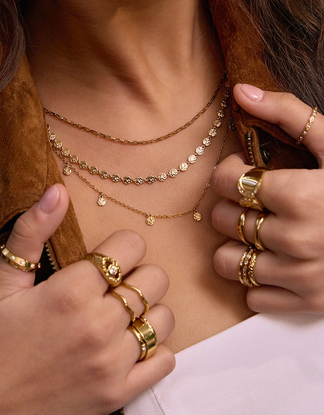 Arms Of Eve - Zahara Gold Necklace