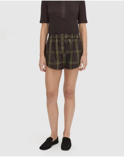 C&M CAMILLA AND MARC - Winton Check Mini Shorts