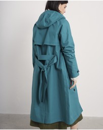 Seasalt - Seasalt Cornwall Teal Penweathers Trench Coat