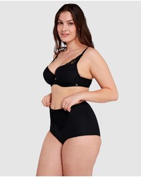 Sans Complexe - Ariane Essential Ribbed Microfibre High Waist Shaping Brief