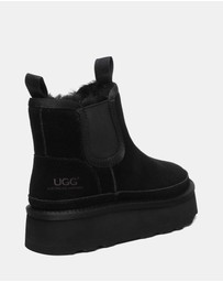 EVERAU - Australian Shepherd Ugg Chelsie Platform Cow Suede Upper UGG Boots