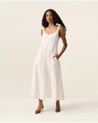 MOS The Label - Blossom Strappy Midi Dress