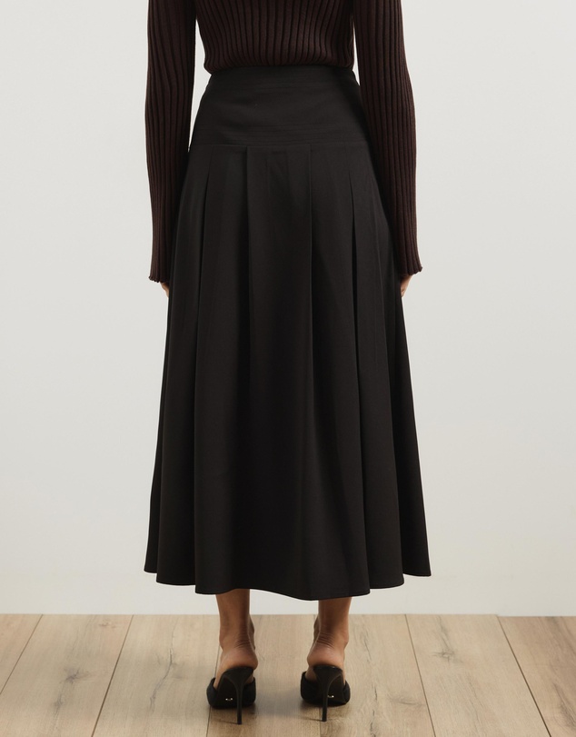 Atmos&Here - Molly Pleated Midi Skirt