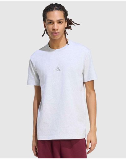 Light Grey Heather & Off White